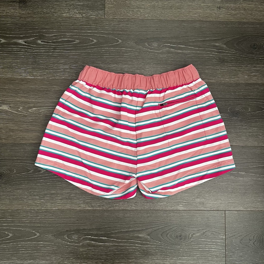 The‎ North Face Class V Shorts Women's Size Small Striped Flashdry Pink Gorpcore - Picture 5 of 8